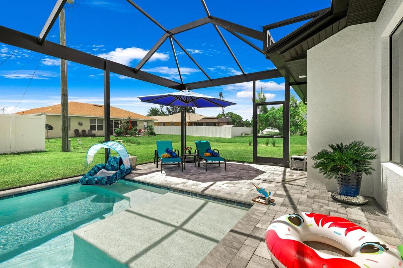 Perfect Oasis Retreat ! 2023 Luxury Built Home, Heated Pool And Games Cape Coral Luaran gambar